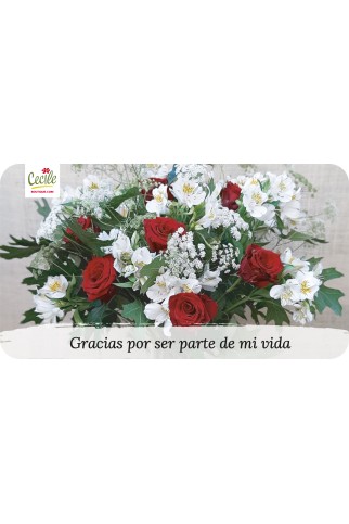 Gracias por ser parte de mi vida