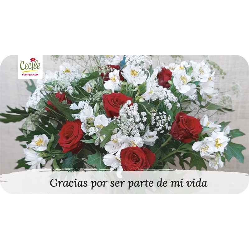 Gracias por ser parte de mi vida
