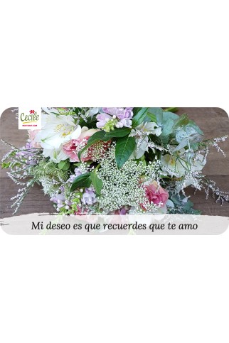 Mi deseo es que recuerdes que te amo